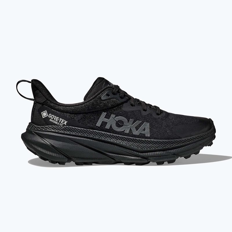 Buty do biegania damskie HOKA Challenger 7 GTX 2024 black/black 8