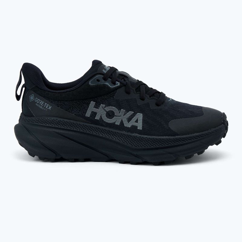 Buty do biegania damskie HOKA Challenger 7 GTX 2024 black/black 2