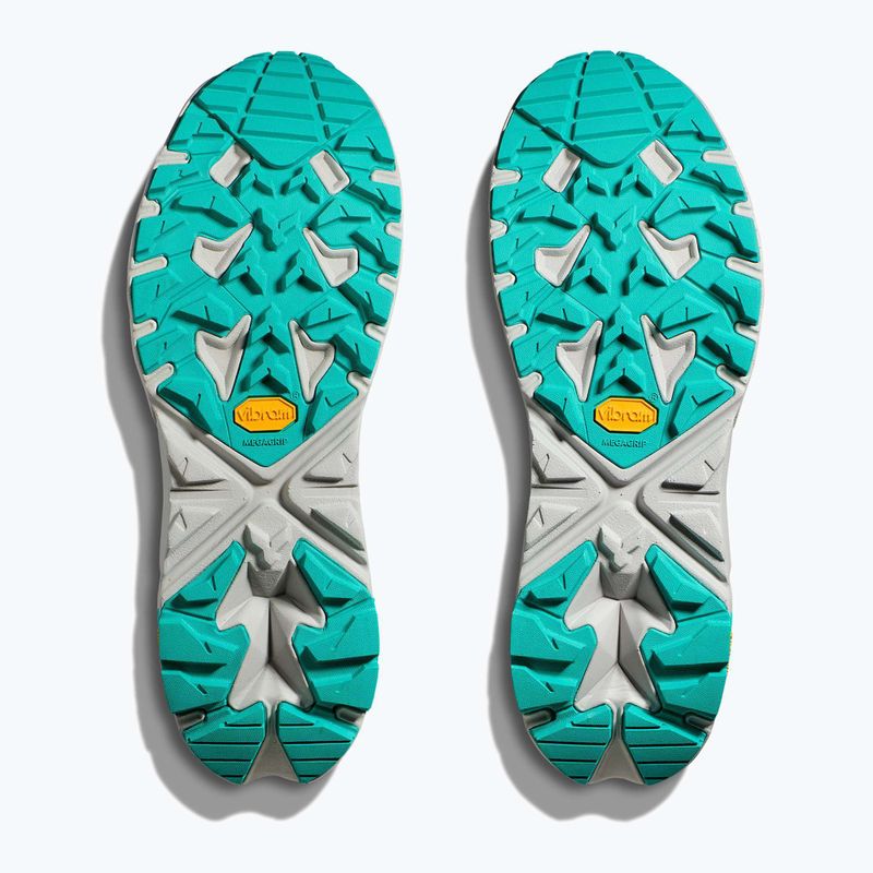 Buty turystyczne męskie HOKA Trail Code GTX galactic grey/electric aqua 13
