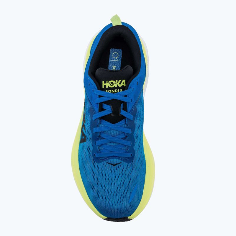Buty do biegania męskie HOKA Bondi 8 electric cobalt/lettuce 5