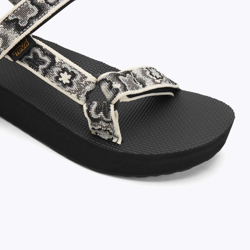 Sandały damskie Teva Midform Universal neon floral black/white 7