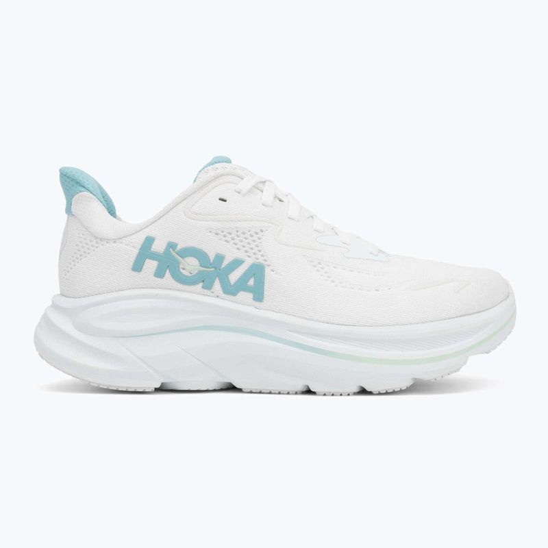Buty do biegania damskie HOKA Clifton 10 white/cielo blue 2