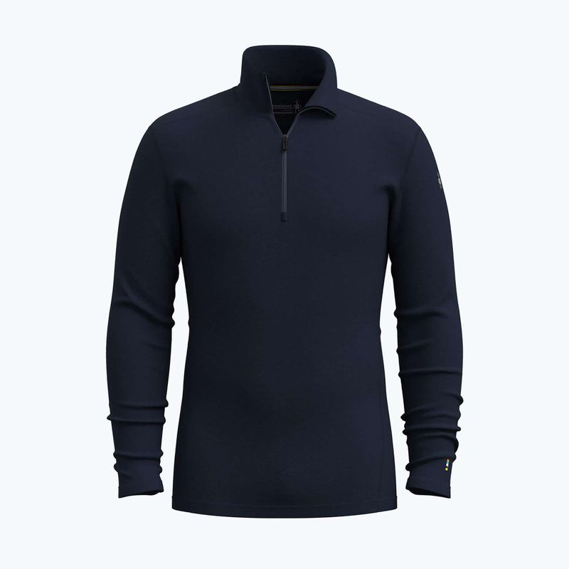 Bluza termoaktywna męska Smartwool Classic Thermal Merino Base Layer 1/4 Zip Boxed deep navy 4