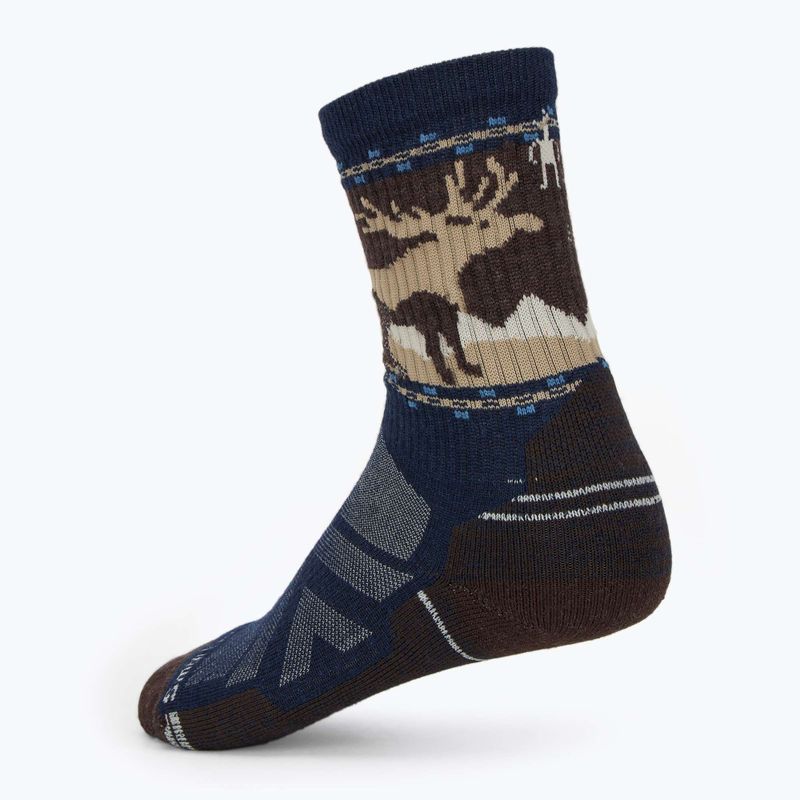 Skarpety Smartwool Hike Light Cushion Mountain Moose Crew deep navy 2
