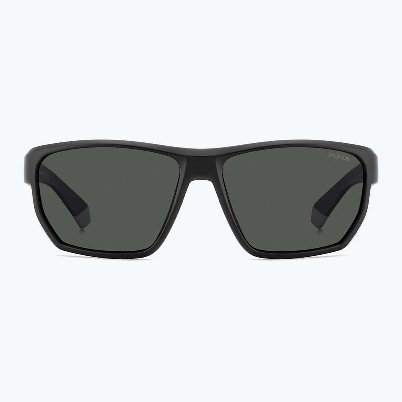 Okulary przeciwsłoneczne męskie Polaroid PLD 7057/S matte black/grey polarized 3