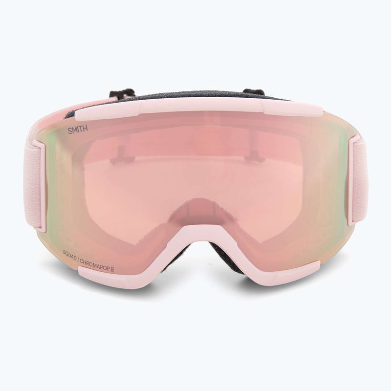 Gogle narciarskie  Smith Squad carnation/chrp everyday rose gold mirror/clear 3