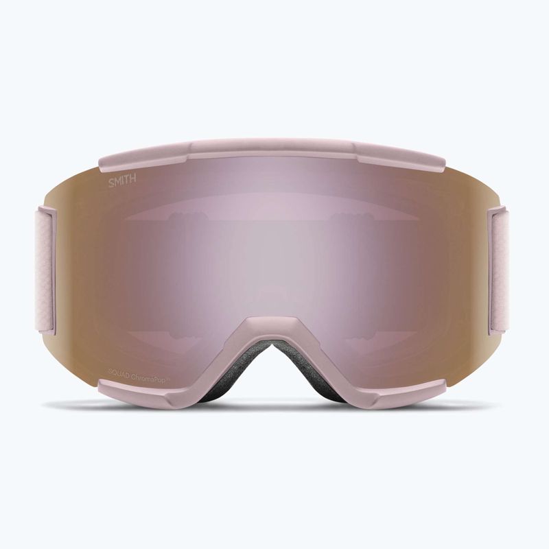 Gogle narciarskie  Smith Squad carnation/chrp everyday rose gold mirror/clear 7
