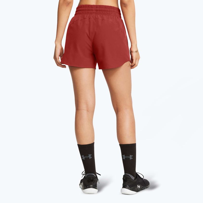 Spodenki damskie Under Armour Vanish 3in earthen orange/earthen orange 3