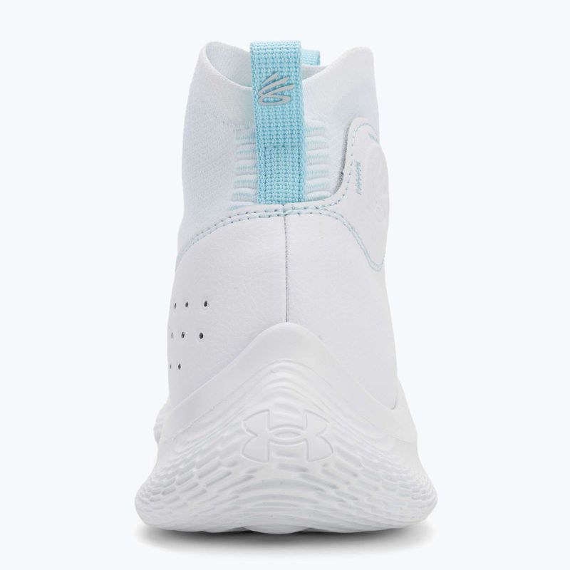 Buty do koszykówki Under Armour CURRY 4 FLOTRO white/stream/metallic silver 6