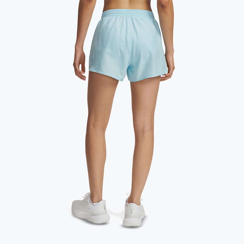 Spodenki do biegania damskie Under Armour Fly By 3" stream/reflective 3