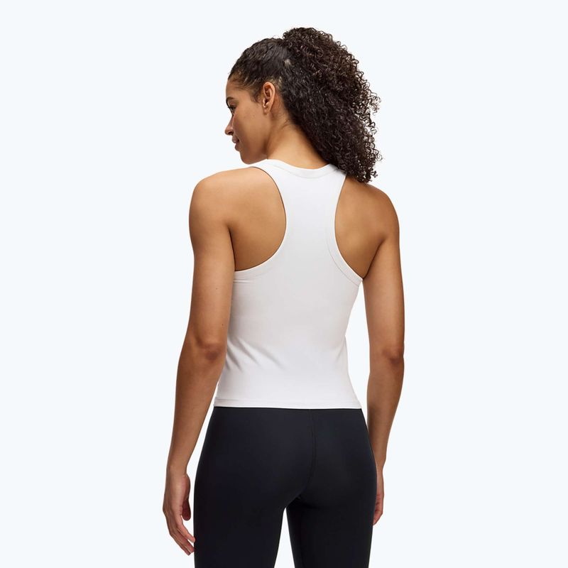 Top treningowy damski Under Armour Motion High Neck Tank white/black 2