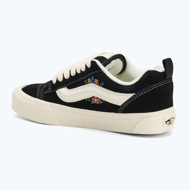 Buty damskie Vans Knu Skool black floral 3