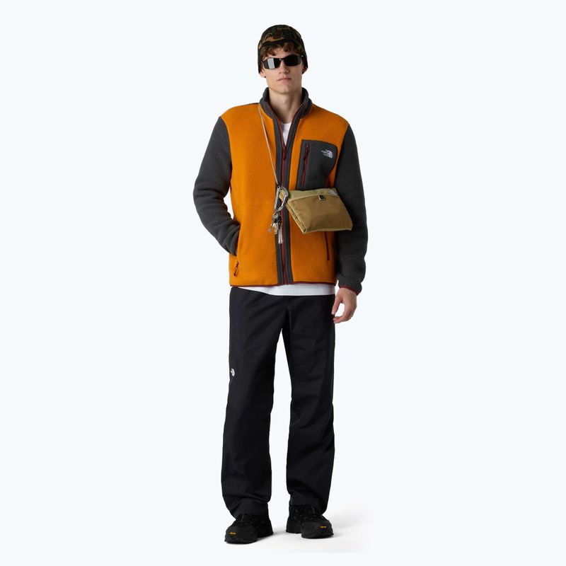Bluza męska The North Face Yumiori Full Zip agate orange/asphalt grey 2