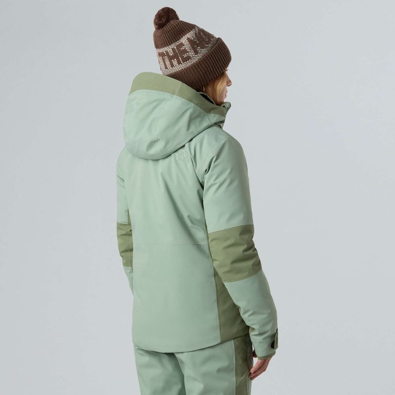 Kurtka narciarska damska The North Face Lenado slate moss/bark mist 3