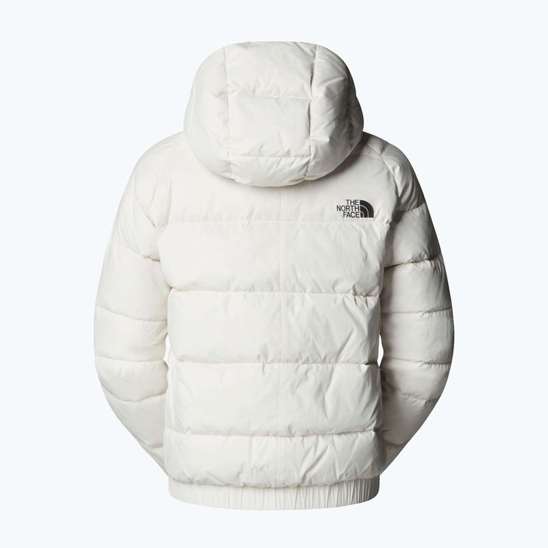 Kurtka puchowa damska The North Face Hyalite Down Hoodie white dune 3