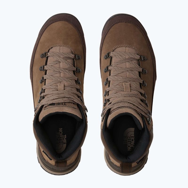 Buty męskie The North Face Back To Berkeley IV Leather WP demitasse brown/garnet 11
