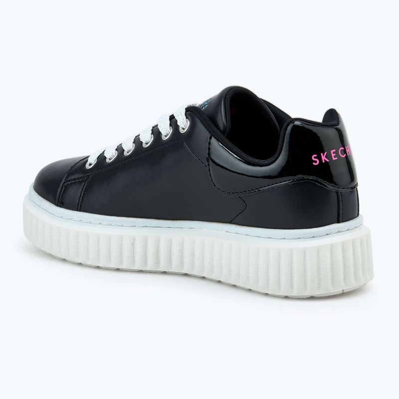 Buty dziecięce SKECHERS Hi Ridge Heart Takeover black/multicolor 3