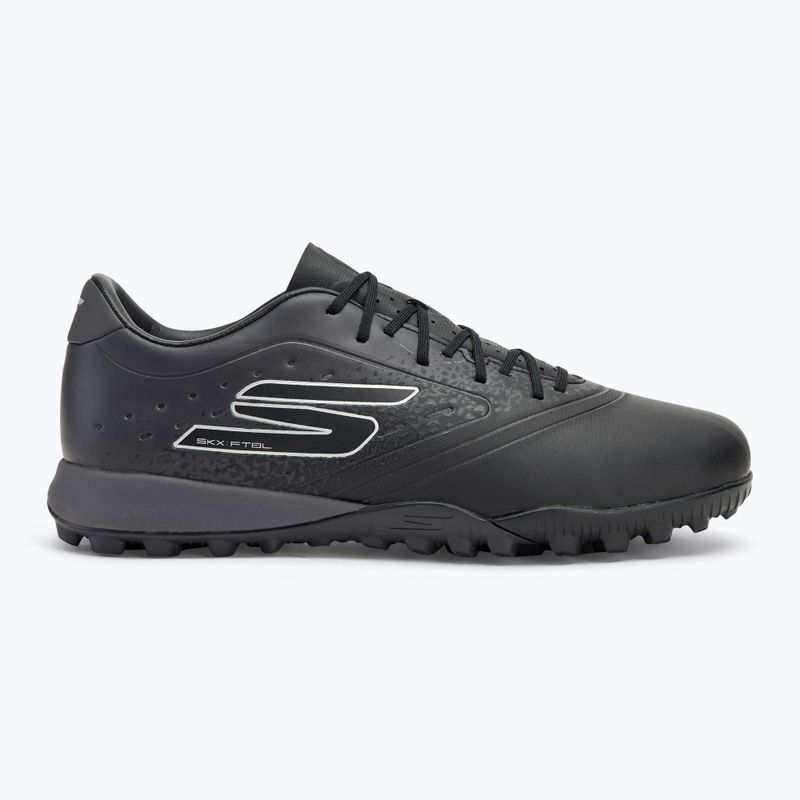 Buty piłkarskie męskie SKECHERS Razor Academy Gold 1.5 TF black/silver 2