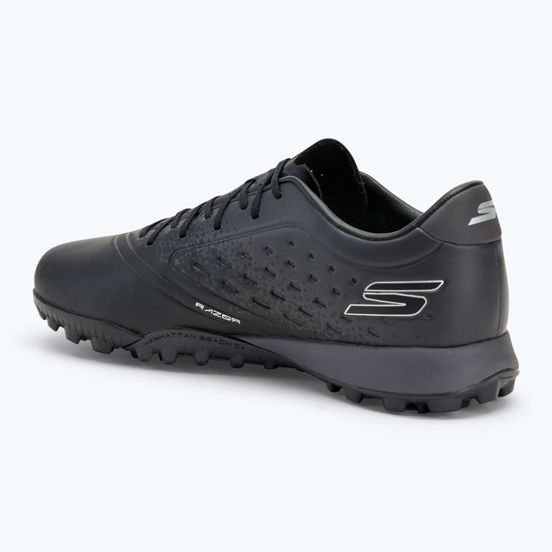 Buty piłkarskie męskie SKECHERS Razor Academy Gold 1.5 TF black/silver 3