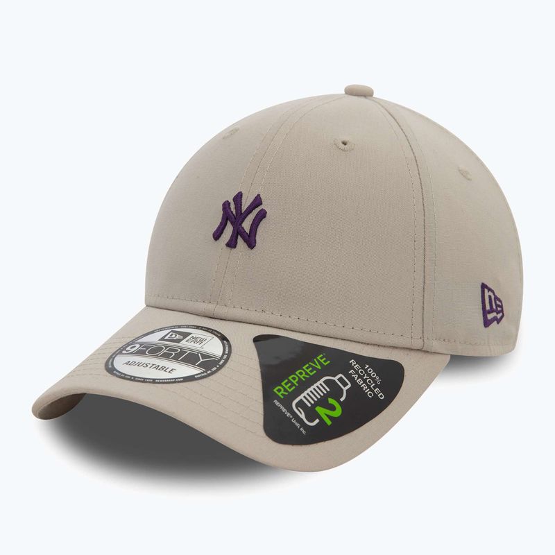 Czapka z daszkiem New Era Repreve Mini Logo 9FORTY New York Yankees light beige 2