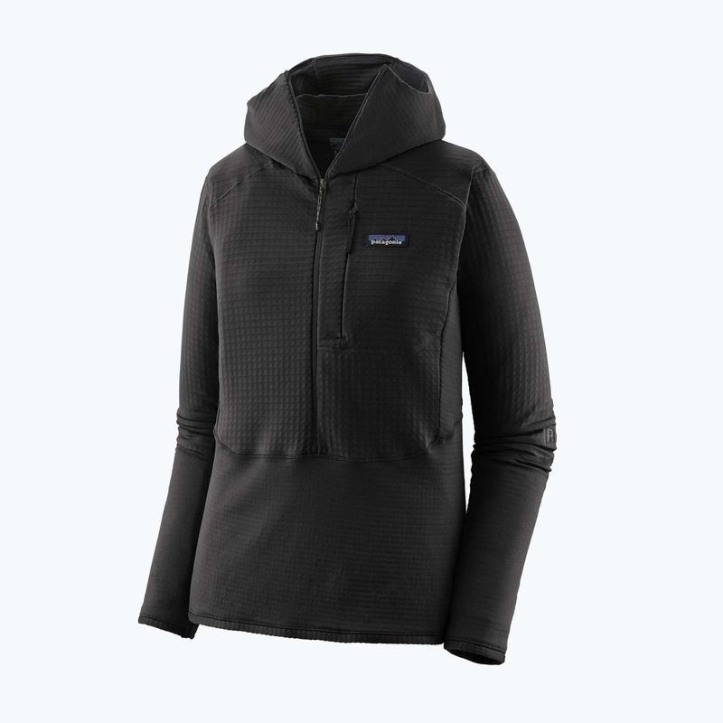 Kurtka softshell damska Patagonia R1 Hybrid Pullover Hoody black 3