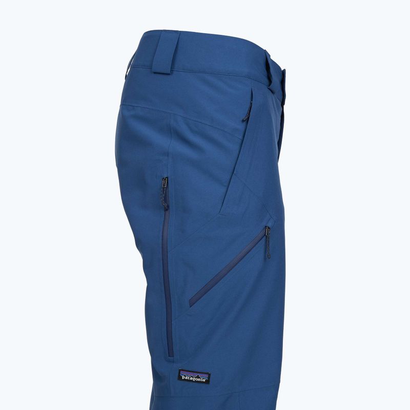 Spodnie narciarskie męskie Patagonia Insulated Powder Town clement blue 3