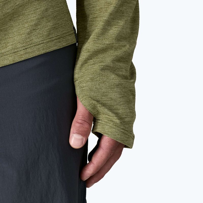 Longsleeve męski Patagonia Capilene Cool Sun caper green/buckhorn green x-dye 6