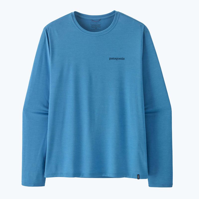Longsleeve męski Patagonia Capilene Cool Daily - Boardshort Logo shore blue/light shore blue x-dye 6