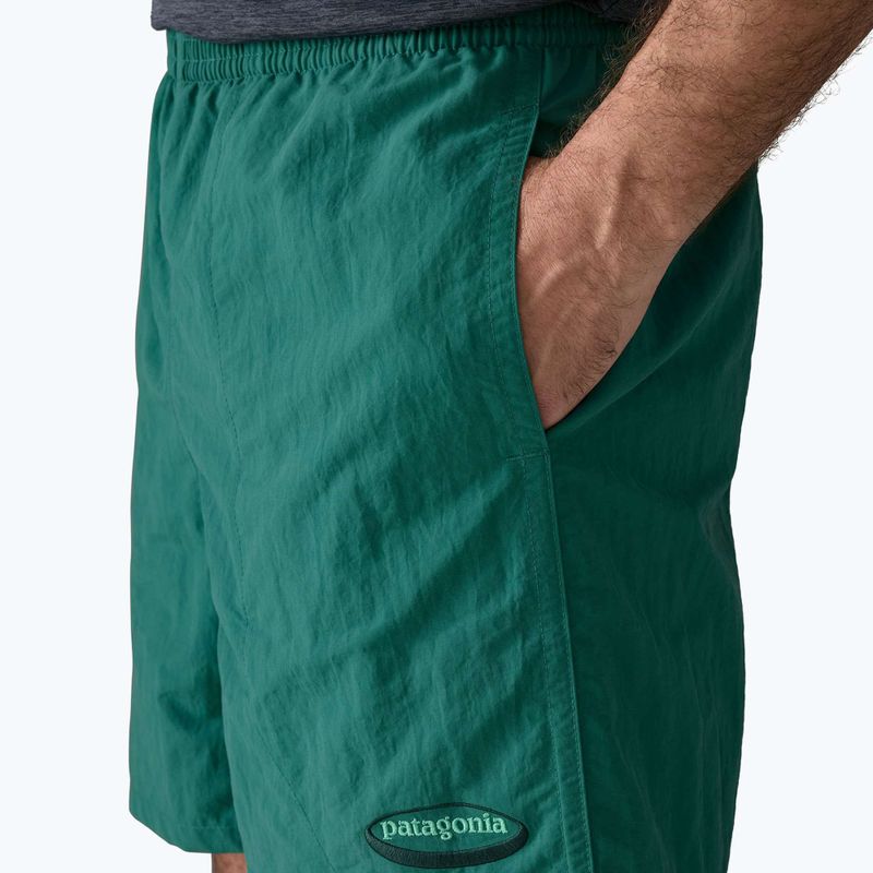 Spodenki męskie Patagonia Baggies 5" 95 oval logo/gem green 6