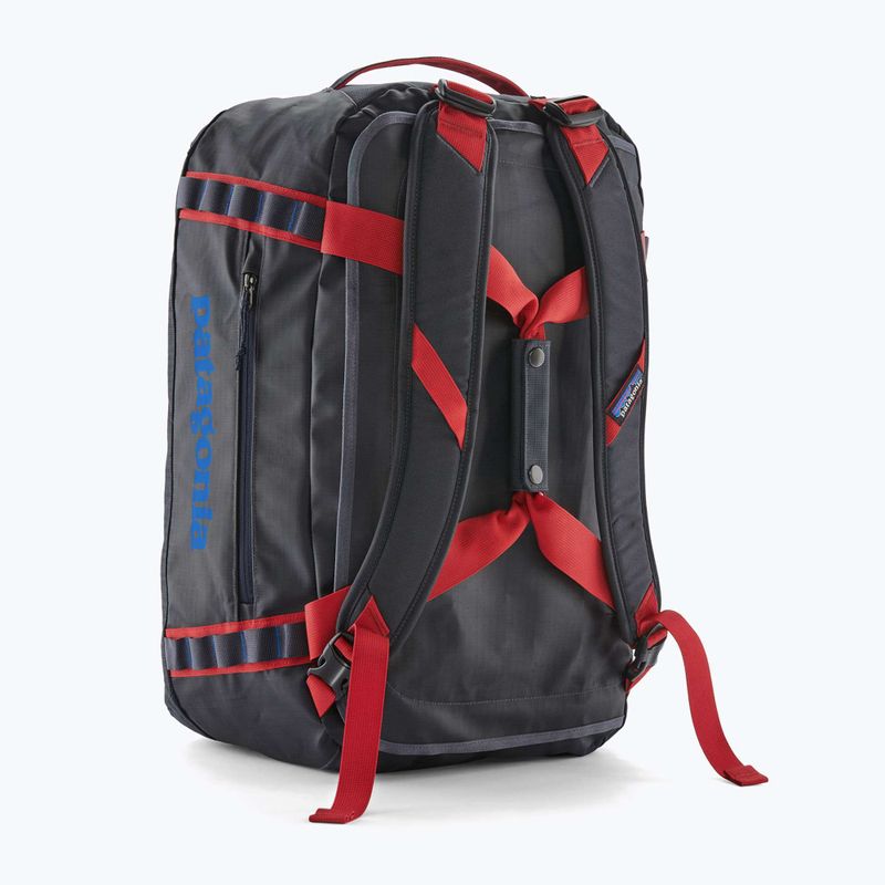 Torba podróżna Patagonia Black Hole Duffel 40 l smulder blue/amanita red 2
