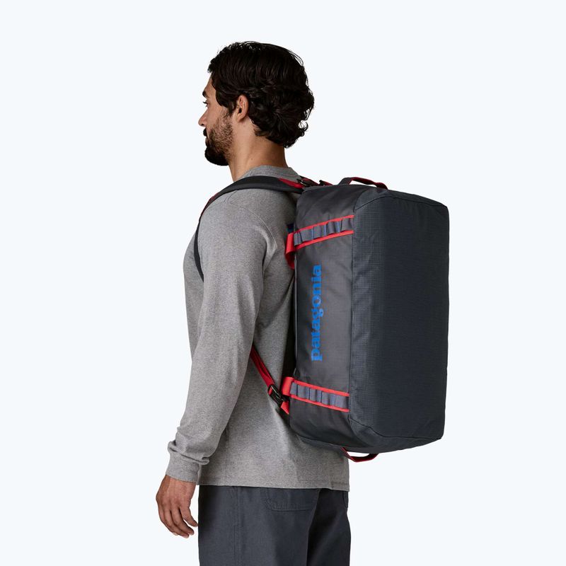 Torba podróżna Patagonia Black Hole Duffel 40 l smulder blue/amanita red 3