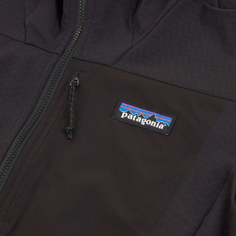 Kurtka softshell damska  Patagonia R1 CrossStrata Hoody black 3