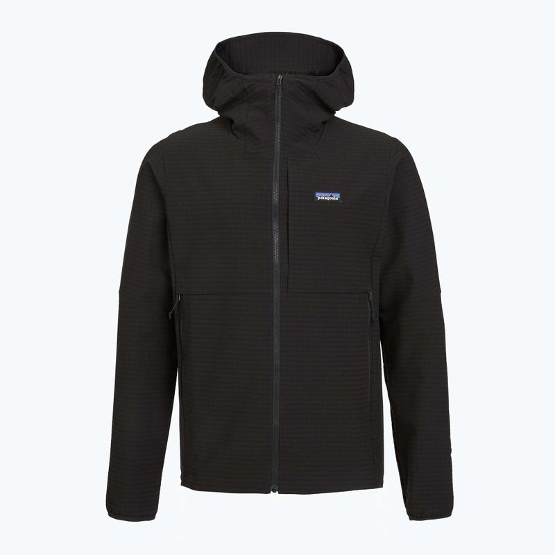 Kurtka softshell męska Patagonia R1 TechFace Hoody black 2