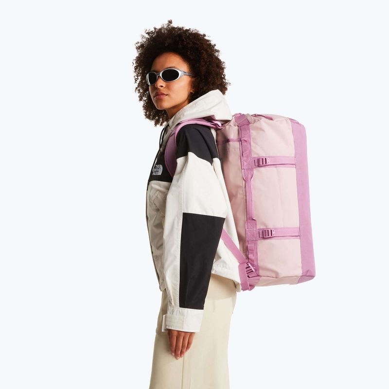 Torba podróżna The North Face Base Camp Duffel S 50 l metal pink/hushed laven 6