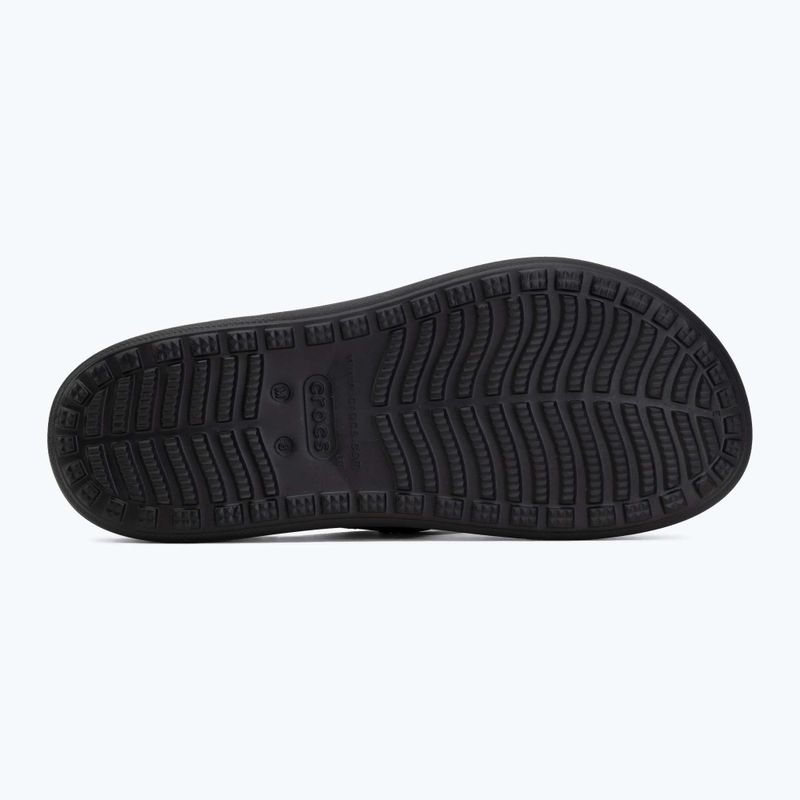 Japonki Crocs Yukon Vista II Leather black/black 4