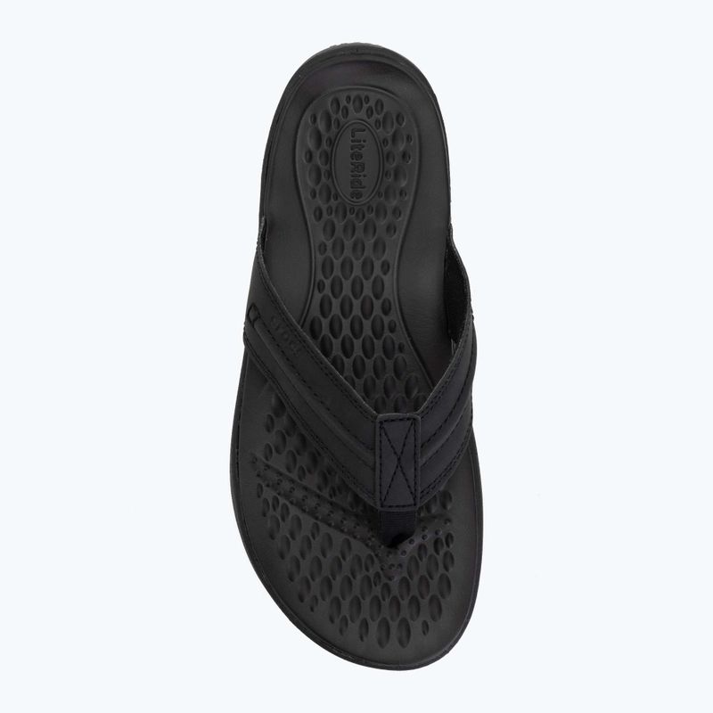 Japonki Crocs Yukon Vista II Leather black/black 5