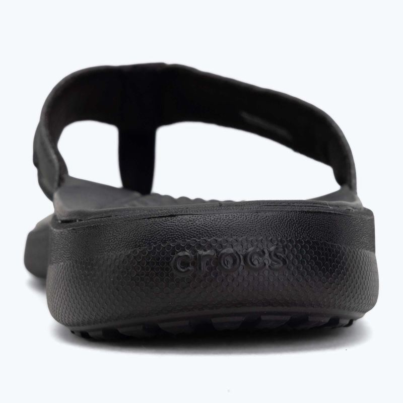 Japonki Crocs Yukon Vista II Leather black/black 6