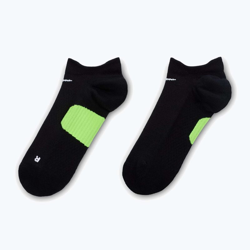 Skarpety Nike Running Midweight No-Show black/smoke grey/white 2