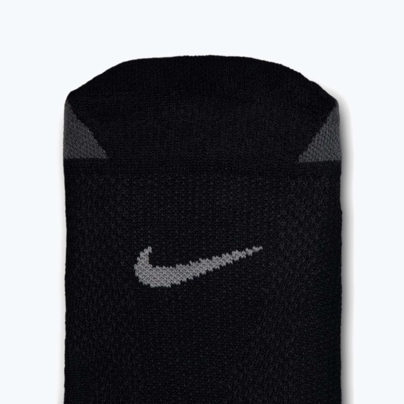 Skarpety Nike Running Lightweight No-Show black/dark smoke grey/smoke grey 4