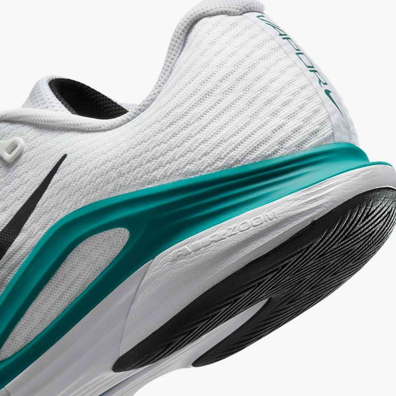 Buty do tenisa męskie Nike Vapor 12 white/black/radiant emerald 9