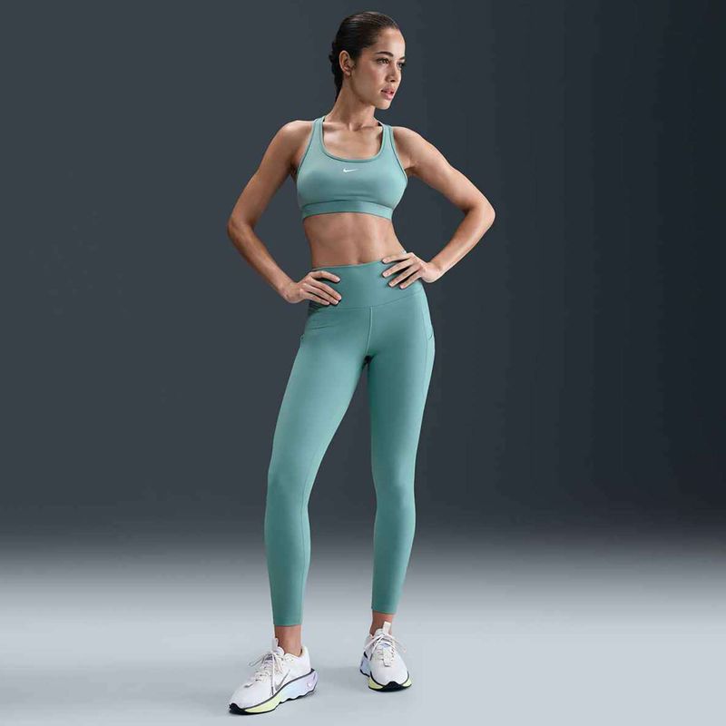 Biustonosz treningowy Nike Swoosh Light Support cannon/white 7