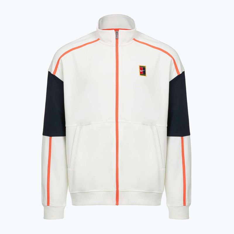 Bluza tenisowa męska Nike Court Heritage sail/turf orange 6