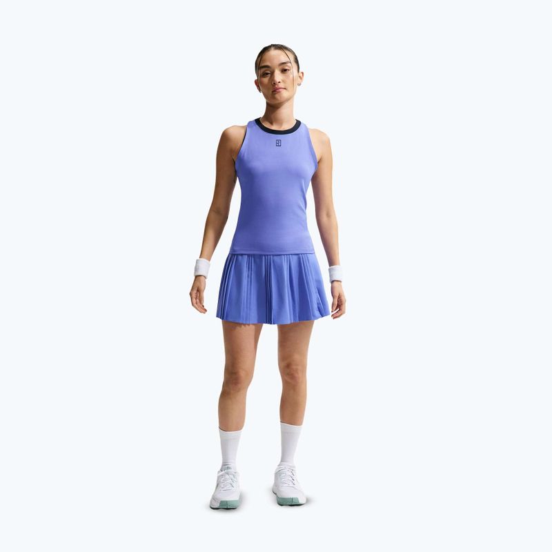 Spódnica tenisowa Nike Court Dri-Fit Advantage Pleated sapphire/black 3