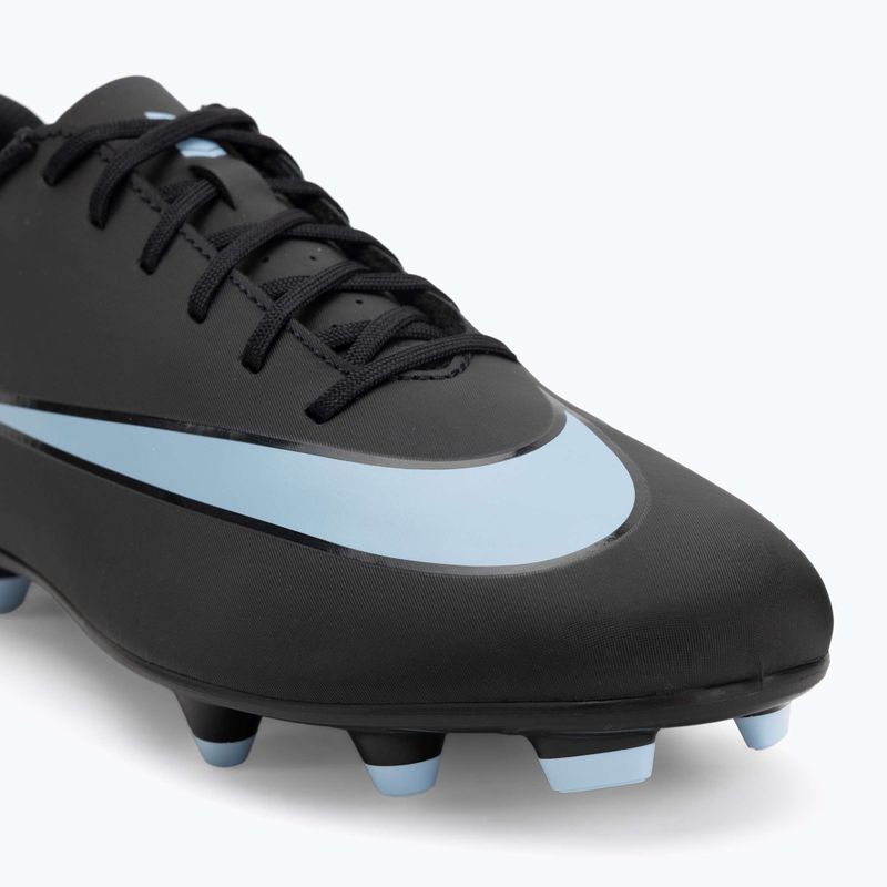 Buty piłkarskie męskie Nike Mercurial Vapor 16 Club FG/MG black/ice blue 7