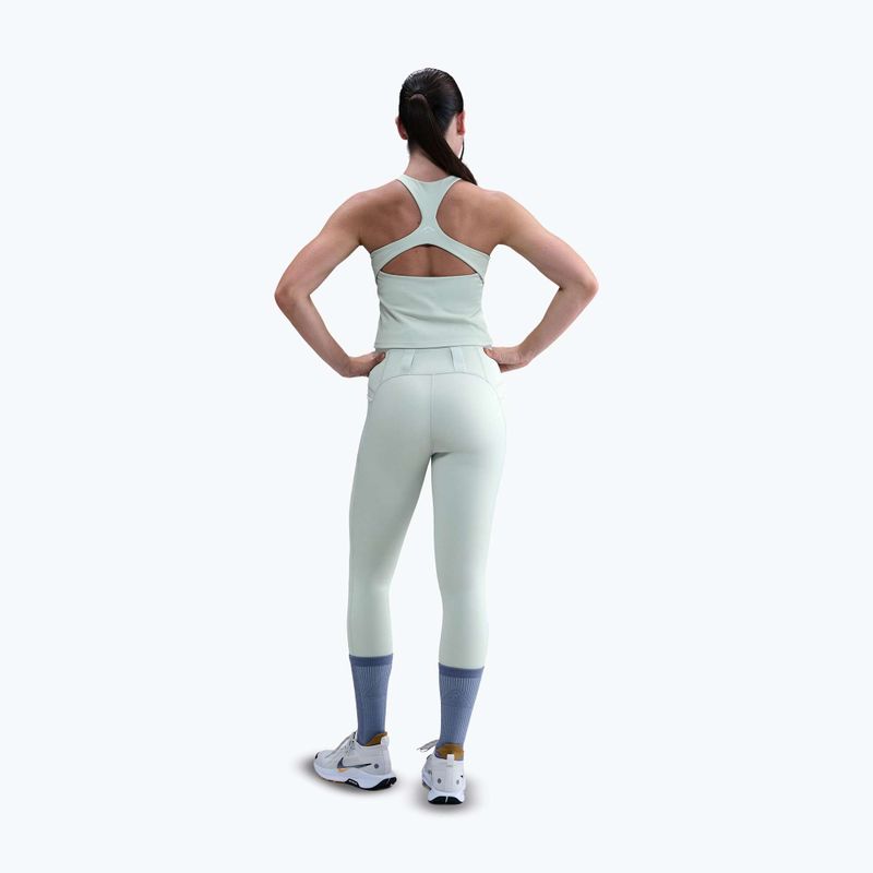 Koszulka damska Nike Trail Medium Support Sports Bra Tank Top light silver 3