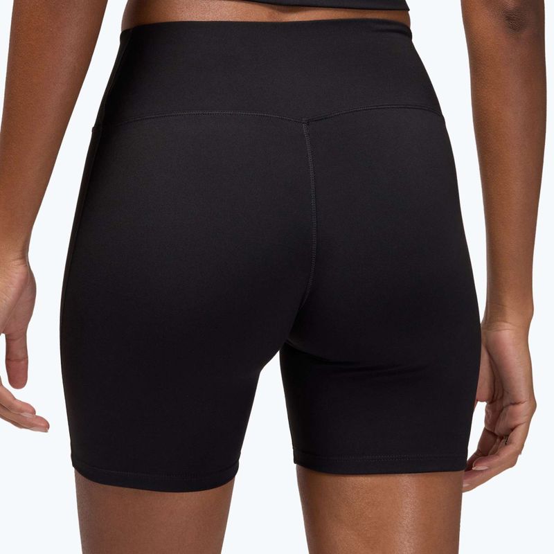 Spodenki damskie  Jordan Sport Dri-Fit High Waisted 6" black/white 3