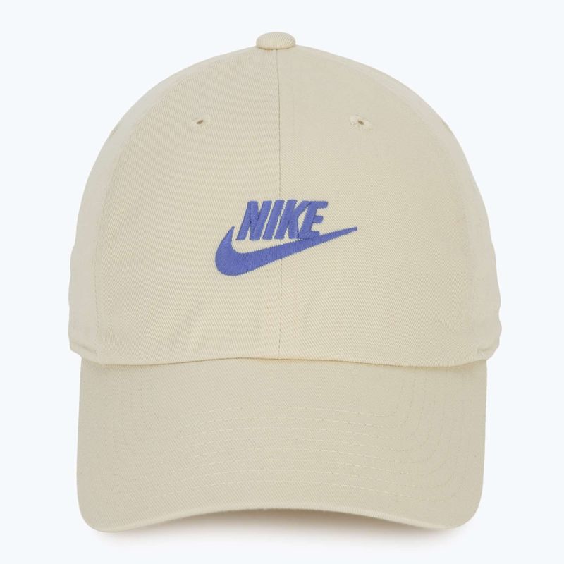 Czapka z daszkiem Nike Club Unstructured Futura Wash light khaki/sapphire 2