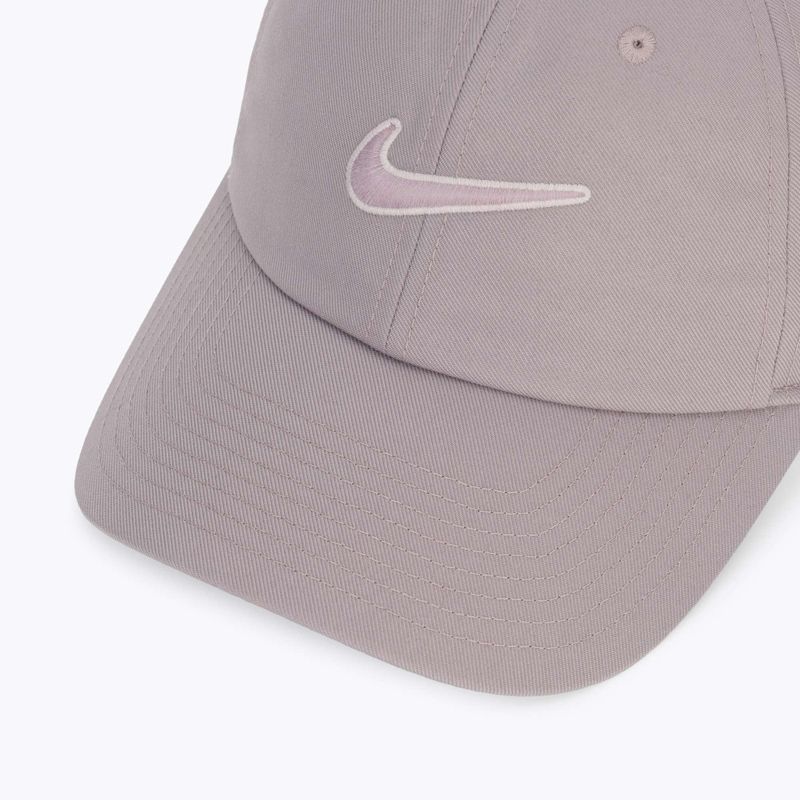 Czapka z daszkiem Nike Club Unstructured Swoosh light violet ore/particle rose 3