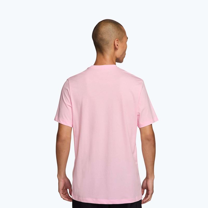 Koszulka męska Nike Court Heritage pink foam 2
