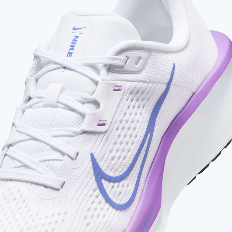 Buty do biegania damskie Nike Quest 6 white/black/bright violet/sapphire 9